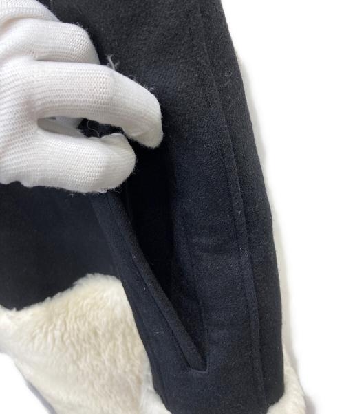 THE RERACS（ザ リラクス）THE RERACS (ザ リラクス) スリーブレスジップアップコート ブラック サイズ:38の古着・服飾アイテム