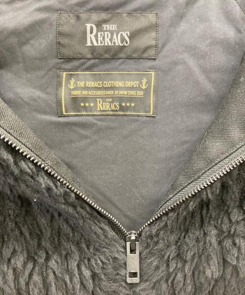 THE RERACS（ザ リラクス）THE RERACS (ザ リラクス) ボアジャケット ブラック サイズ:FREEの古着・服飾アイテム