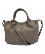 TOD'Sトッズ）の古着「ALH 2WAYトートバッグ」｜グレージュ