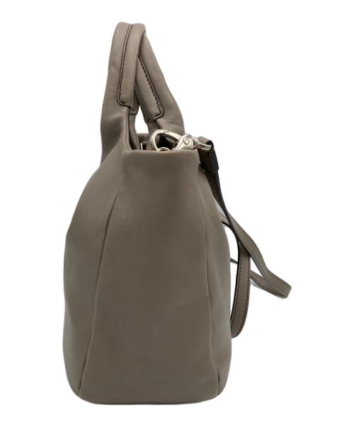 TOD'S（トッズ）TOD'S (トッズ) ALH 2WAYトートバッグ グレージュ サイズ:表記なしの古着・服飾アイテム