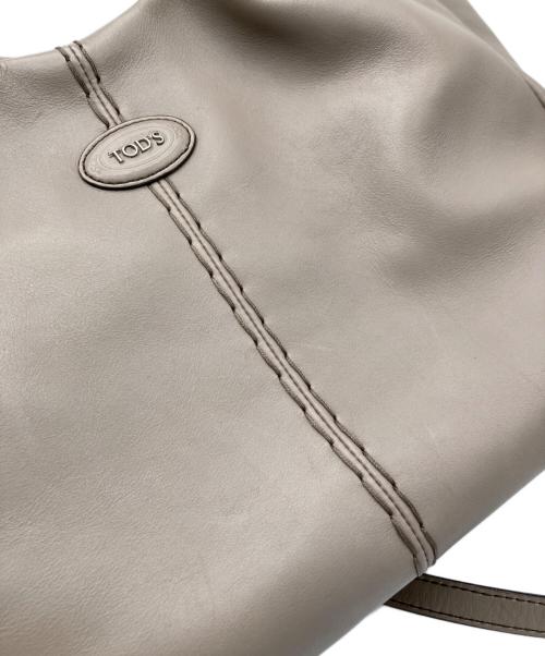 TOD'S（トッズ）TOD'S (トッズ) ALH 2WAYトートバッグ グレージュ サイズ:表記なしの古着・服飾アイテム