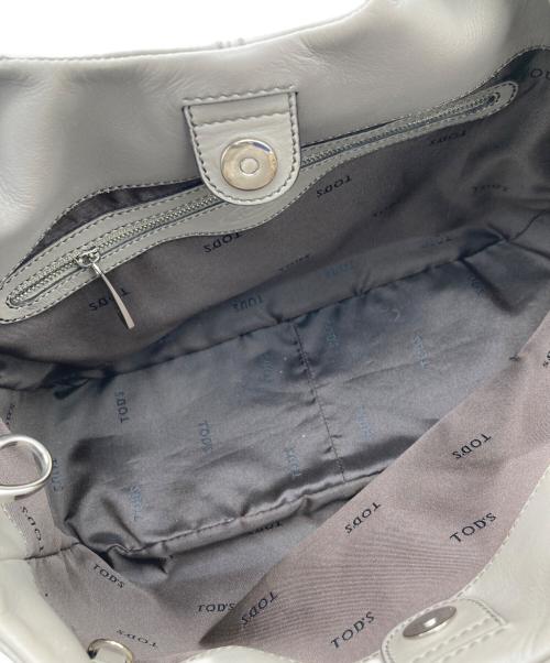 TOD'S（トッズ）TOD'S (トッズ) ALH 2WAYトートバッグ グレージュ サイズ:表記なしの古着・服飾アイテム