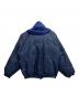 NAUTICA (ノーティカ) 90s リバーシブルダウンジャケット ブルー サイズ:Ⅼ：5000円