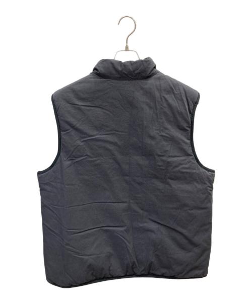 Patagonia（パタゴニア）Patagonia (パタゴニア) リバーシブル・コットン・ダウン・ベスト ブラック サイズ:Lの古着・服飾アイテム