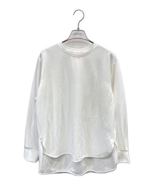 BEARDSLEY（ビアズリー）BEARDSLEY (ビアズリー) Tブラウス ホワイトの古着・服飾アイテム