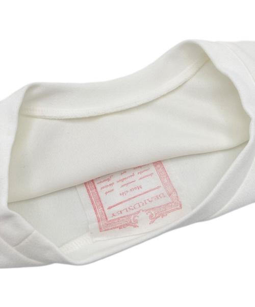 BEARDSLEY（ビアズリー）BEARDSLEY (ビアズリー) Tブラウス ホワイトの古着・服飾アイテム