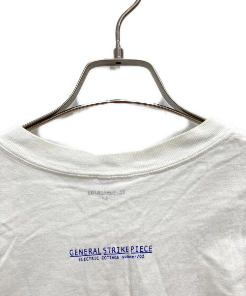 ELECTRIC COTTAGE（エレクトリック コテージ）ELECTRIC COTTAGE (エレクトリック コテージ) グラフィックプリントカットソー ホワイト サイズ:Lの古着・服飾アイテム