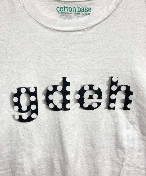 GOODENOUGH（グッドイナフ）GOODENOUGH (グッドイナフ) ロゴカットソー ホワイト サイズ:XLの古着・服飾アイテム