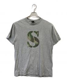 stussy（ステューシー）の古着「Sロゴカットソー」｜グレー