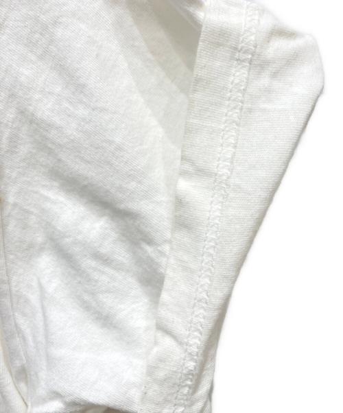 TRANSPORT（トランスポート）TRANSPORT (トランスポート) Hanes (ヘインズ) フロッグプリントカットソー ホワイト サイズ:Ⅼの古着・服飾アイテム