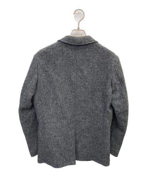 FREAK'S STORE（フリークスストア）FREAK'S STORE (フリークスストア) Harris Tweed (ハリスツイード) ウールテーラードジャケット グレー サイズ:Mの古着・服飾アイテム