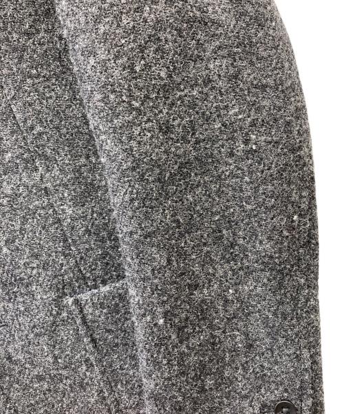 FREAK'S STORE（フリークスストア）FREAK'S STORE (フリークスストア) Harris Tweed (ハリスツイード) ウールテーラードジャケット グレー サイズ:Mの古着・服飾アイテム