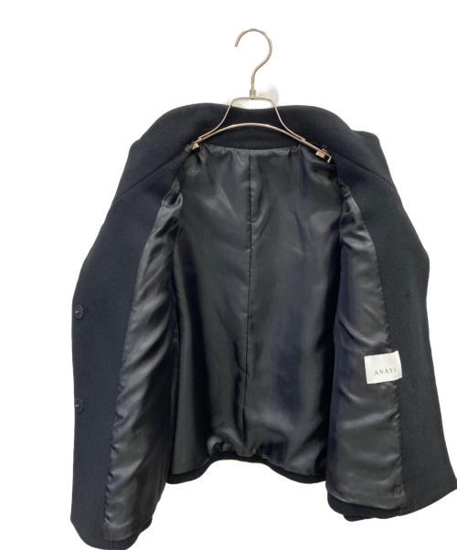 ANAYI（アナイ）ANAYI (アナイ) ウールビーバーショートコート ブラック サイズ:38の古着・服飾アイテム