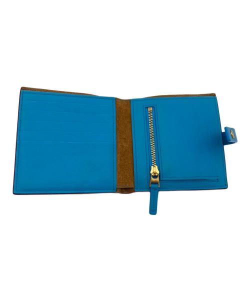 BOTTEGA VENETA（ボッテガベネタ）BOTTEGA VENETA (ボッテガベネタ) イントレチャート2つ折り財布 ボルドー サイズ:表記なしの古着・服飾アイテム