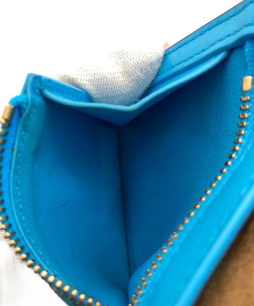 BOTTEGA VENETA（ボッテガベネタ）BOTTEGA VENETA (ボッテガベネタ) イントレチャート2つ折り財布 ボルドー サイズ:表記なしの古着・服飾アイテム