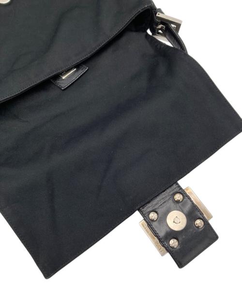 FENDI（フェンディ）FENDI (フェンディ) マンマバゲットボンディングショルダーバッグ ブラック サイズ:表記なしの古着・服飾アイテム