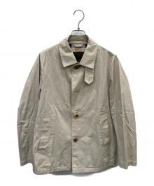 MACKINTOSH LONDON（マッキントッシュ ロンドン）の古着「ショートステンカラーコート」｜ベージュ