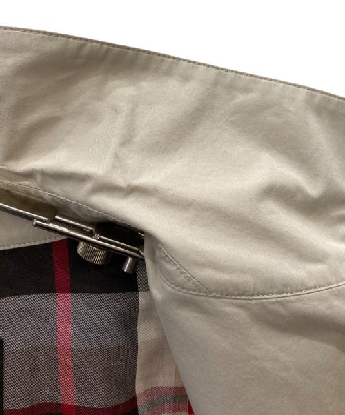 MACKINTOSH LONDON（マッキントッシュ ロンドン）MACKINTOSH LONDON (マッキントッシュ ロンドン) ショートステンカラーコート ベージュ サイズ:Mの古着・服飾アイテム