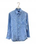 POLO RALPH LAURENポロ・ラルフローレン）の古着「ボタンダウンリネンシャツ」｜スカイブルー