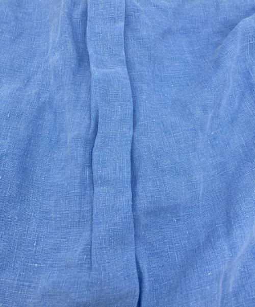 POLO RALPH LAUREN（ポロ・ラルフローレン）POLO RALPH LAUREN (ポロ・ラルフローレン) ボタンダウンリネンシャツ スカイブルー サイズ:Sの古着・服飾アイテム