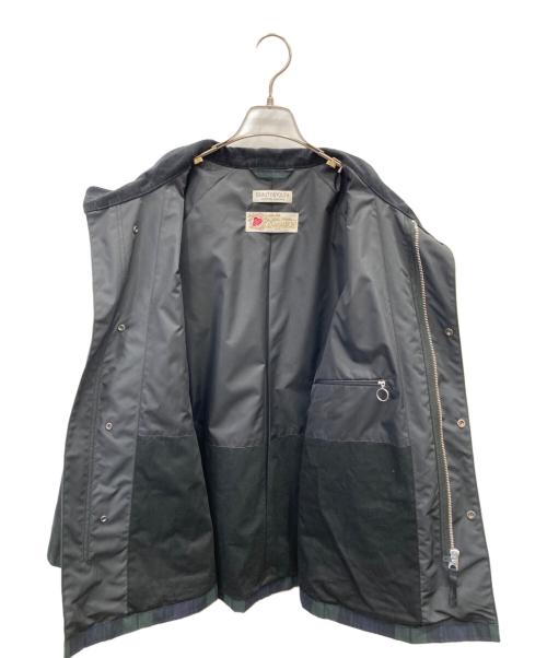 BEAUTY&YOUTH（ビューティーアンドユース）BEAUTY&YOUTH (ビューティーアンドユース) CLSPACK ミラレインハーフフィールドコート ネイビー×グリーン サイズ:Mの古着・服飾アイテム