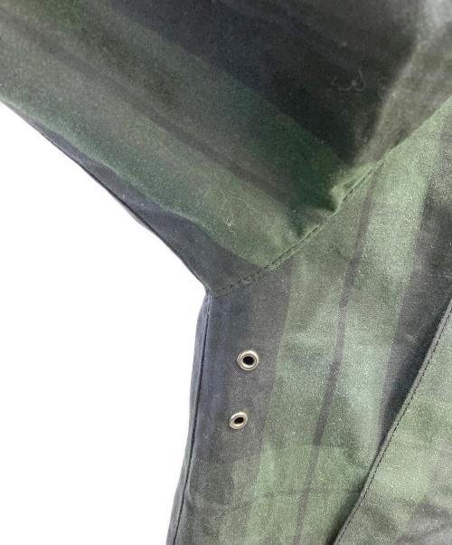 BEAUTY&YOUTH（ビューティーアンドユース）BEAUTY&YOUTH (ビューティーアンドユース) CLSPACK ミラレインハーフフィールドコート ネイビー×グリーン サイズ:Mの古着・服飾アイテム