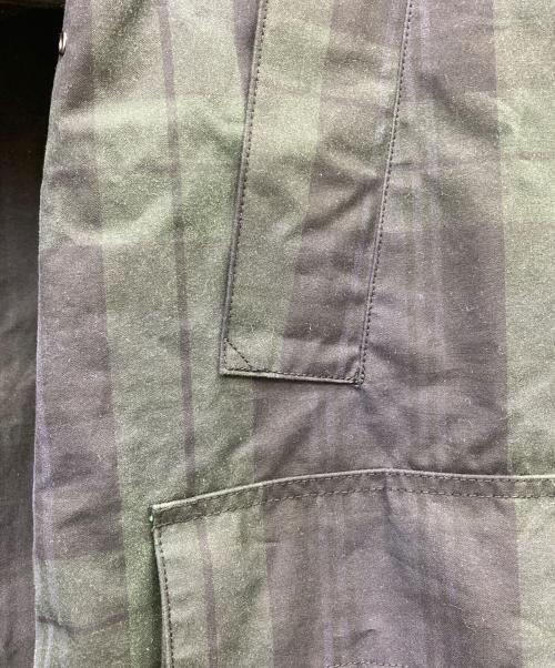 BEAUTY&YOUTH（ビューティーアンドユース）BEAUTY&YOUTH (ビューティーアンドユース) CLSPACK ミラレインハーフフィールドコート ネイビー×グリーン サイズ:Mの古着・服飾アイテム