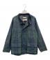 BEAUTY&YOUTH（ビューティーアンドユース）の古着「CLSPACK ミラレインハーフフィールドコート」｜ネイビー×グリーン