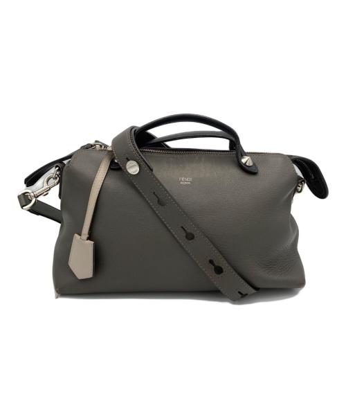 FENDI（フェンディ）FENDI (フェンディ) バイザウェイミディアムショルダーバッグ グレー サイズ:表記なしの古着・服飾アイテム