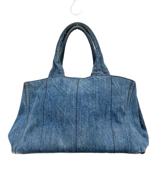 PRADA（プラダ）PRADA (プラダ) カナパデニムトートバッグM インディゴの古着・服飾アイテム