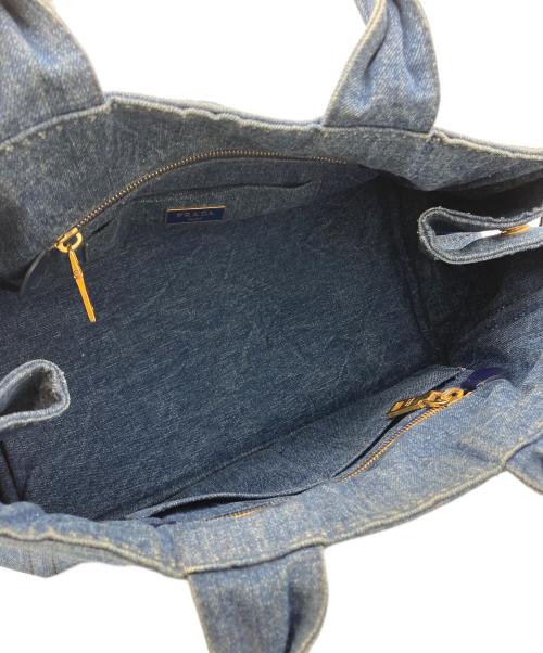 PRADA（プラダ）PRADA (プラダ) カナパデニムトートバッグM インディゴの古着・服飾アイテム