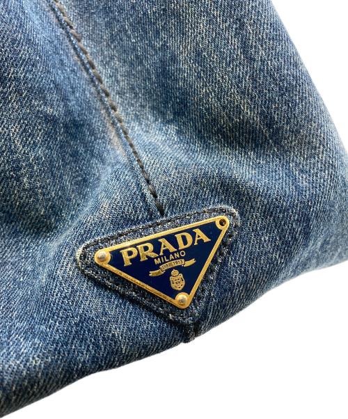 PRADA（プラダ）PRADA (プラダ) カナパデニムトートバッグM インディゴの古着・服飾アイテム
