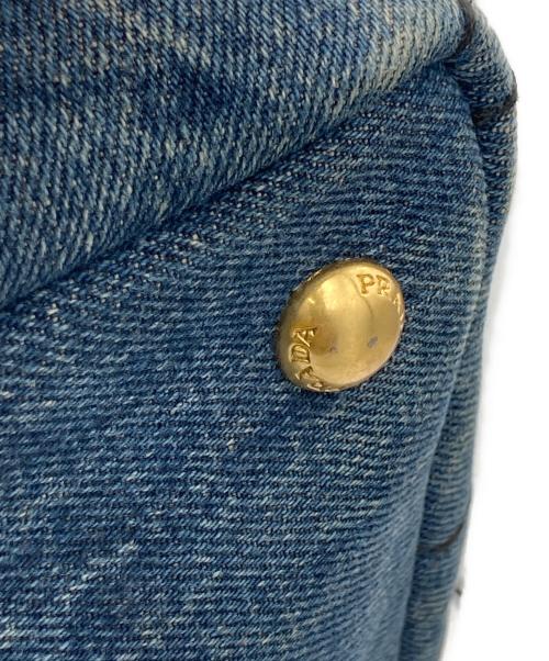 PRADA（プラダ）PRADA (プラダ) カナパデニムトートバッグM インディゴの古着・服飾アイテム