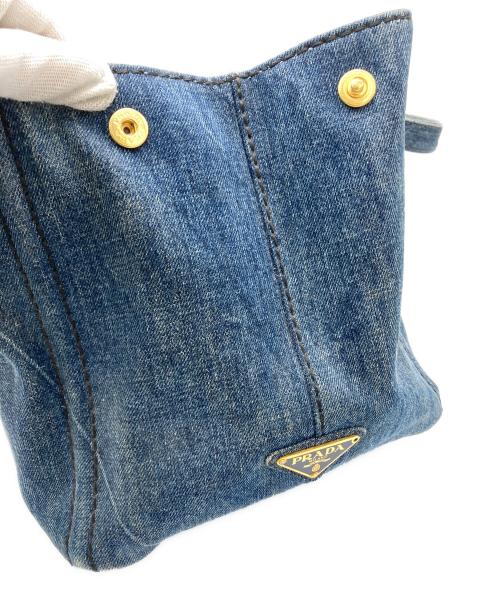 PRADA（プラダ）PRADA (プラダ) カナパデニムトートバッグM インディゴの古着・服飾アイテム