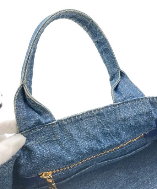 PRADA（プラダ）PRADA (プラダ) カナパデニムトートバッグM インディゴの古着・服飾アイテム