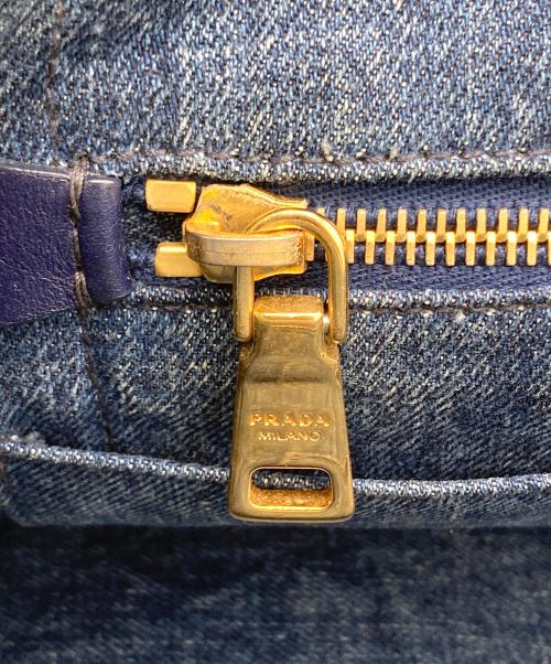 PRADA（プラダ）PRADA (プラダ) カナパデニムトートバッグM インディゴの古着・服飾アイテム