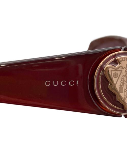 GUCCI（グッチ）GUCCI (グッチ) サングラス ブラウン サイズ:61□14の古着・服飾アイテム