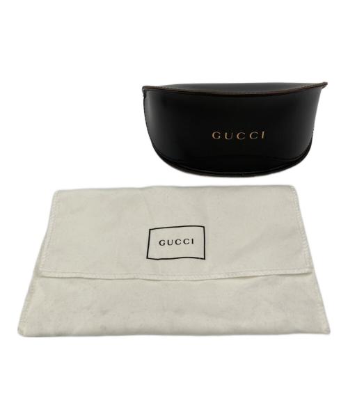 GUCCI（グッチ）GUCCI (グッチ) サングラス ブラウン サイズ:61□14の古着・服飾アイテム