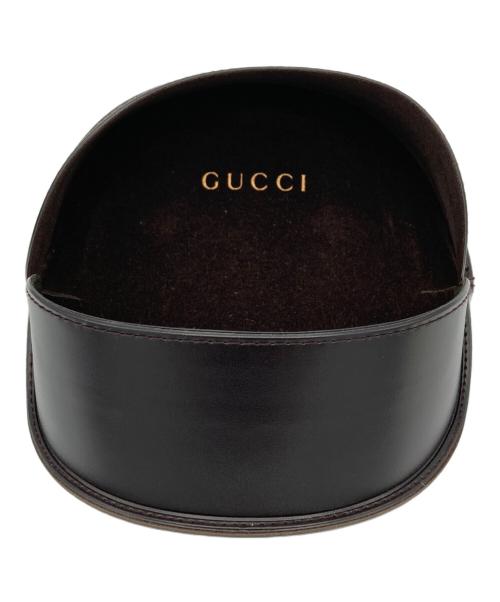 GUCCI（グッチ）GUCCI (グッチ) サングラス ブラウン サイズ:61□14の古着・服飾アイテム