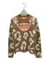 HERMES（エルメス）の古着「”Jungle Love Fluo” シルク混ニット」｜ブラウン