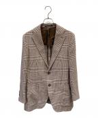 TAGLIATORE×Brilla per il gustoタリアトーレ×ブリッラ ペル イルグースト）の古着「｢COSTA AZZURRA｣テーラードジャケット」｜ブラウン