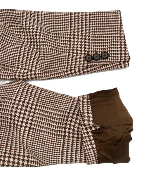 TAGLIATORE（タリアトーレ）TAGLIATORE (タリアトーレ) Brilla per il gusto (ブリッラ ペル イルグースト) ｢COSTA AZZURRA｣テーラードジャケット ブラウン サイズ:48の古着・服飾アイテム