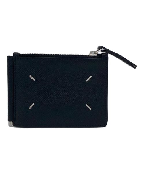 Maison Margiela（メゾンマルジェラ）Maison Margiela (メゾンマルジェラ) 4ステッチマネークリップウォレット ブラックの古着・服飾アイテム