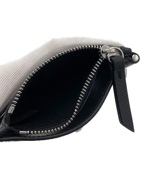 Maison Margiela（メゾンマルジェラ）Maison Margiela (メゾンマルジェラ) 4ステッチマネークリップウォレット ブラックの古着・服飾アイテム