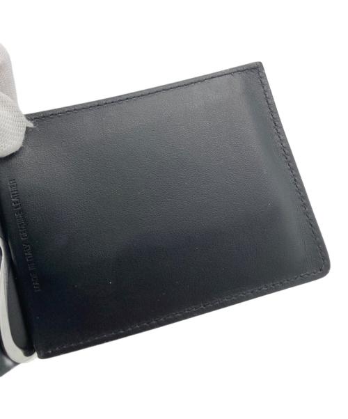 Maison Margiela（メゾンマルジェラ）Maison Margiela (メゾンマルジェラ) 4ステッチマネークリップウォレット ブラックの古着・服飾アイテム