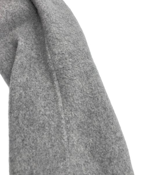 MACKINTOSH PHILOSOPHY（マッキントッシュ フィロソフィー）MACKINTOSH PHILOSOPHY (マッキントッシュ フィロソフィー) ノーカラーリバーコート グレー サイズ:36の古着・服飾アイテム