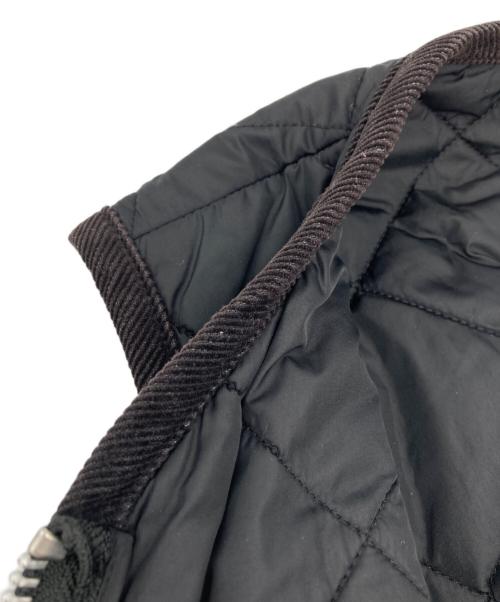 Barbour（バブアー）Barbour (バブアー) UNITED ARROWS (ユナイテッドアローズ) 別注キルティングジレ ブラック サイズ:8の古着・服飾アイテム