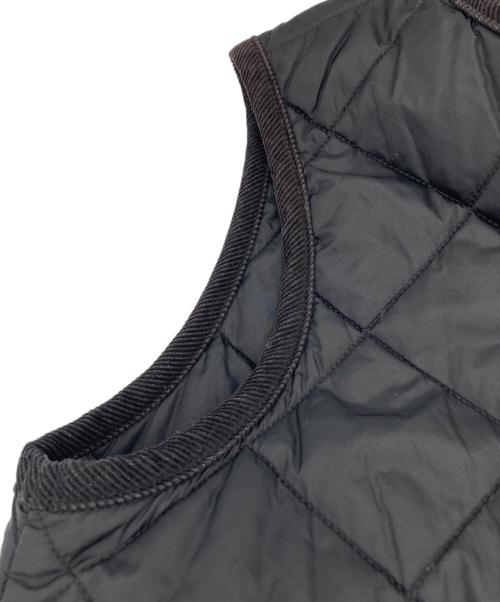 Barbour（バブアー）Barbour (バブアー) UNITED ARROWS (ユナイテッドアローズ) 別注キルティングジレ ブラック サイズ:8の古着・服飾アイテム