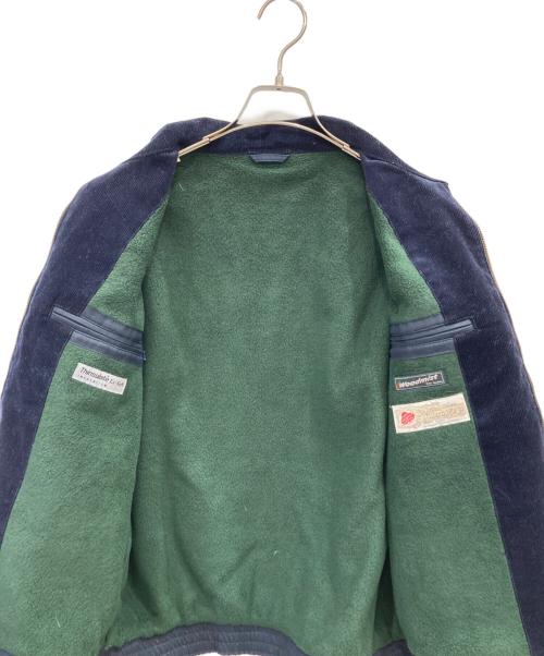 Woodmist（ウッドミスト）Woodmist (ウッドミスト) オイルドワークジャケット ネイビー サイズ:Mの古着・服飾アイテム