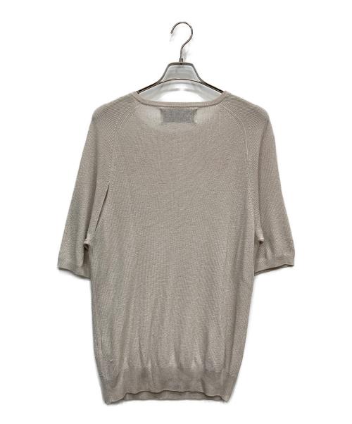 walenode（ウェルノード）walenode (ウェルノード) ミルクファイバーボートネックプルオーバー ベージュ サイズ:1の古着・服飾アイテム
